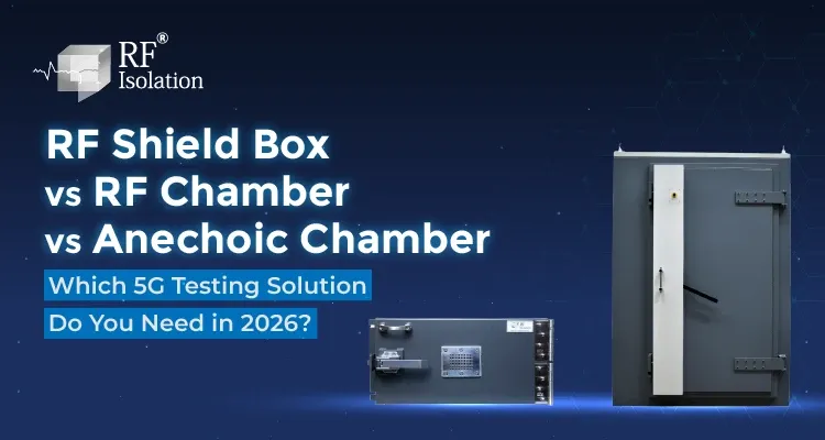 RF Shield Box vs RF Chamber vs Anechoic Chamber: Which 5G Testing Solution Do You Need in 2026? 